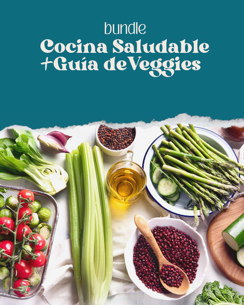 Bundle Mi Guía de Cocina Saludable con Menú 2 Semanas (NL) + Mi Guía de Vegetales