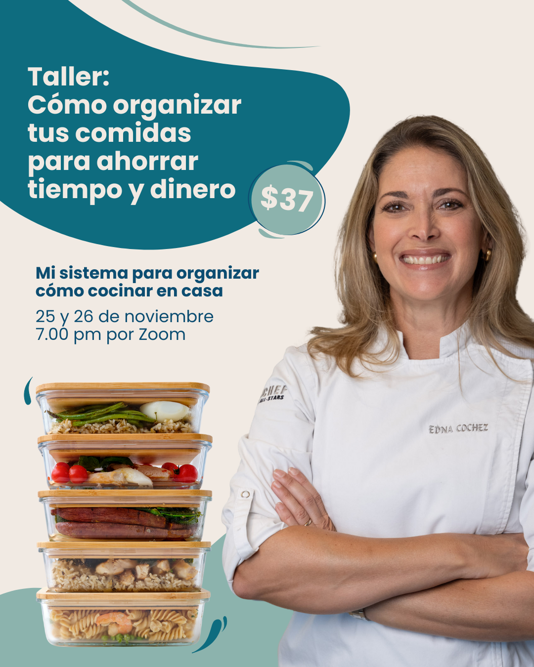 Taller Online: Cómo organizar tus comidas para ahorrar tiempo y dinero