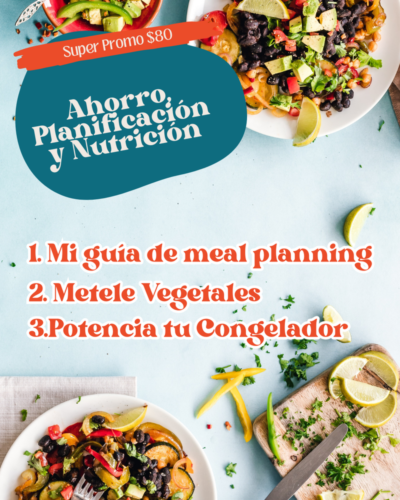Trilogía Culinaria: Ahorro, Planificación y Nutrición